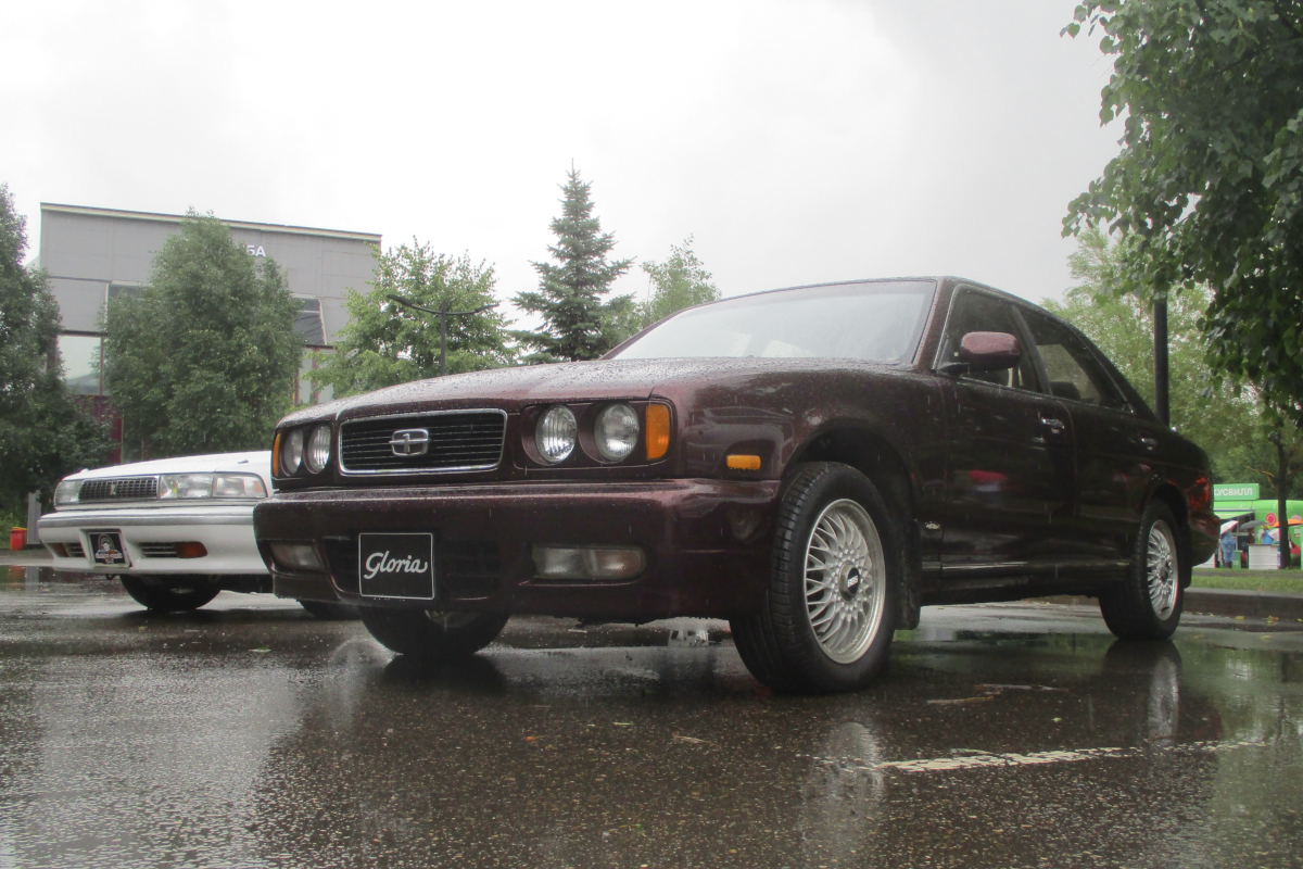 Московская область, № У 857 ОУ 750 — Nissan Gloria (Y32) '91-95; Москва — Фестиваль "Бибип-Бибоп" 2026