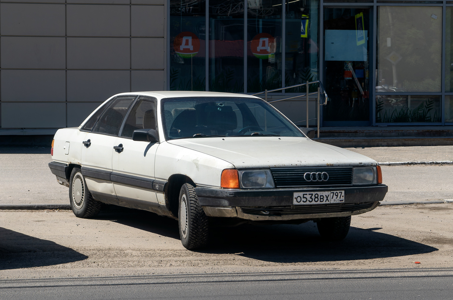 Рязанская область, № О 538 ВХ 797 — Audi 100 (C3) '82-91