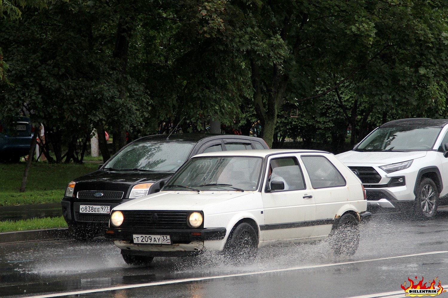 Владимирская область, № Т 209 АУ 33 — Volkswagen Golf (Typ 19) '83-92