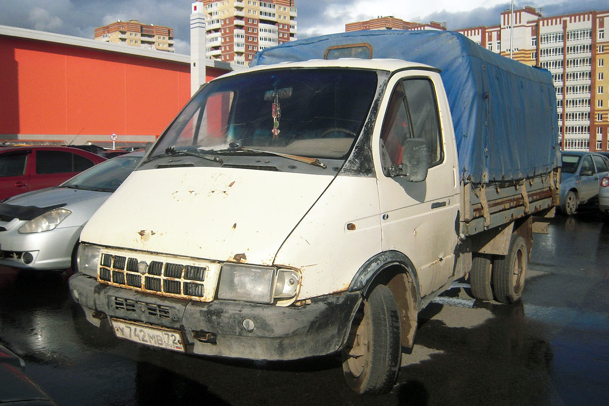 Тюменская область, № У 742 МВ 72 — ГАЗ-33021 ГАЗель '94-03
