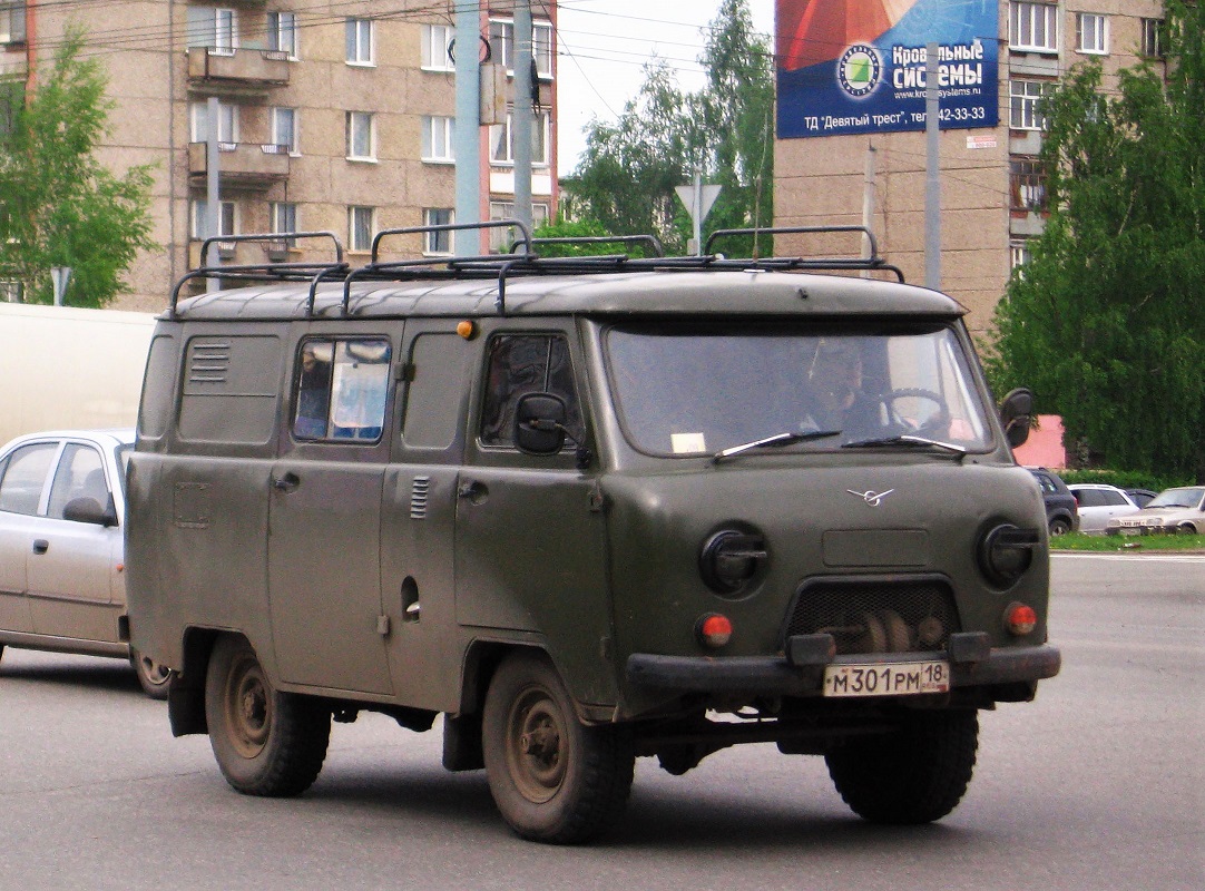 Удмуртия, № М 301 РМ 18 — УАЗ-3741 '85–03