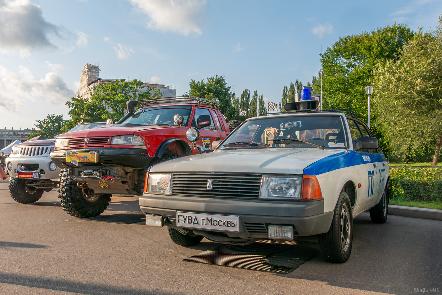 Москва, № (77) Б/Н 0819 — Москвич-2141 (общая модель); Транспортные средства без номеров (Москва); Москва — Фестиваль "ПроДвижение" 2026