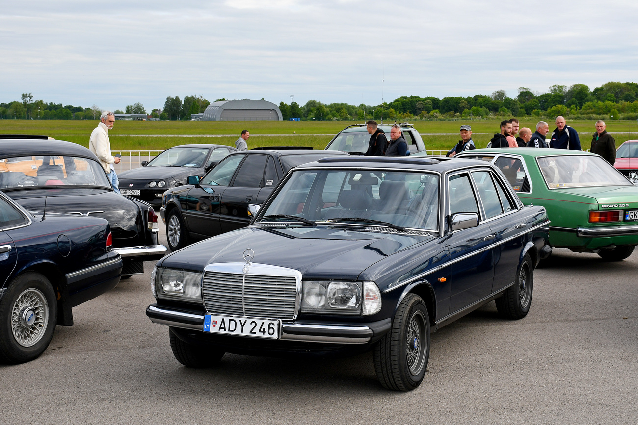 Литва, № ADY 246 — Mercedes-Benz (W123) '76-86; Литва — Retro mugė 2026