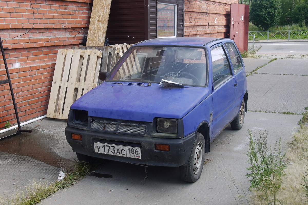 Ханты-Мансийский автоном.округ, № У 173 АС 186 — ВАЗ-11113 (ЗМА) '96-06