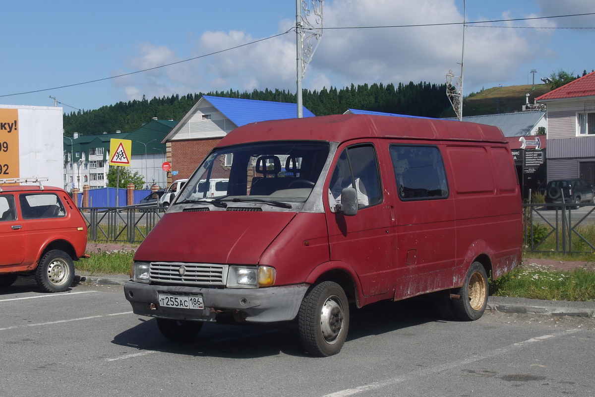 Ханты-Мансийский автоном.округ, № Т 255 АС 186 — ГАЗ-2705 ГАЗель '95-03