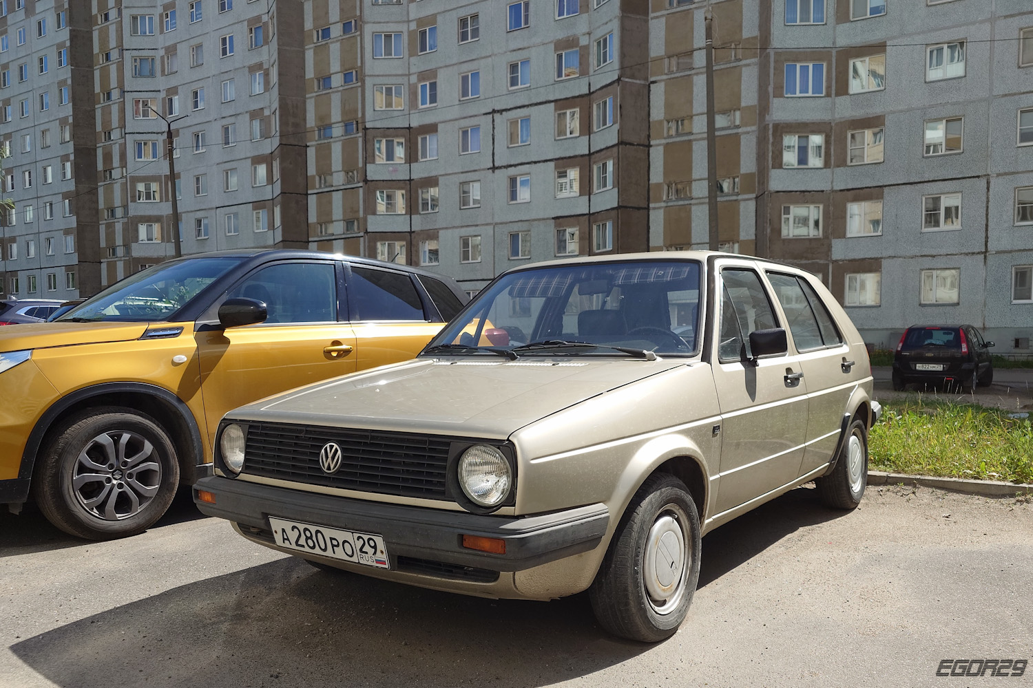 Архангельская область, № А 280 РО 29 — Volkswagen Golf (Typ 19) '83-92