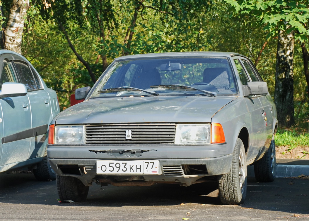 Москва, № О 593 КН 77 — Москвич-214122 '94-98