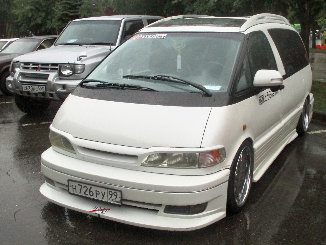 Москва, № Н 726 РУ 99 — Toyota Previa '90-00; Москва — Фестиваль "Бибип-Бибоп" 2026