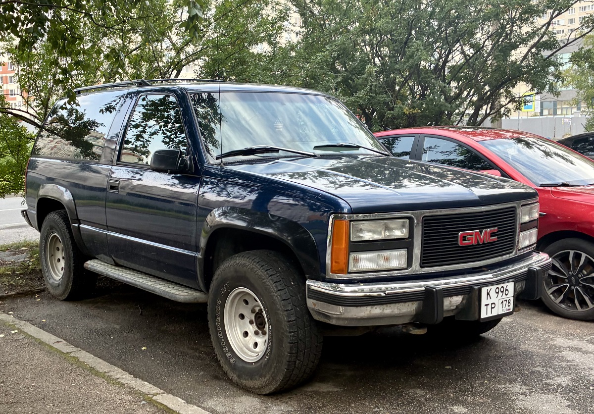 Санкт-Петербург, № К 996 ТР 178 — GMC Yukon (1G) '91-99