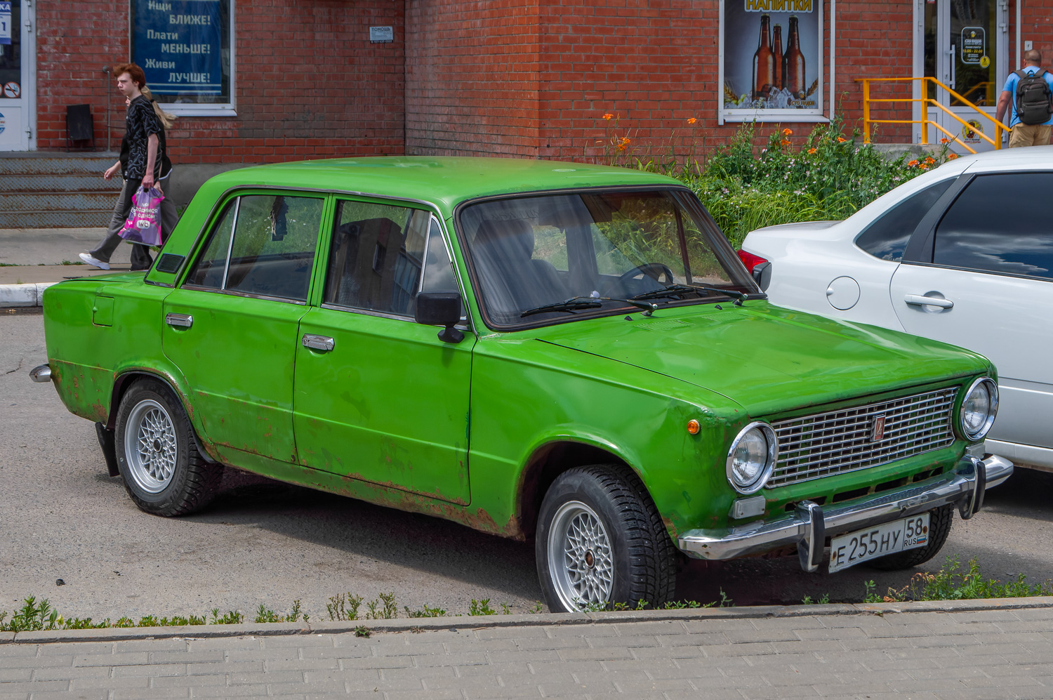 Пензенская область, № Е 255 НУ 58 — ВАЗ-21013 Жигули '77-88