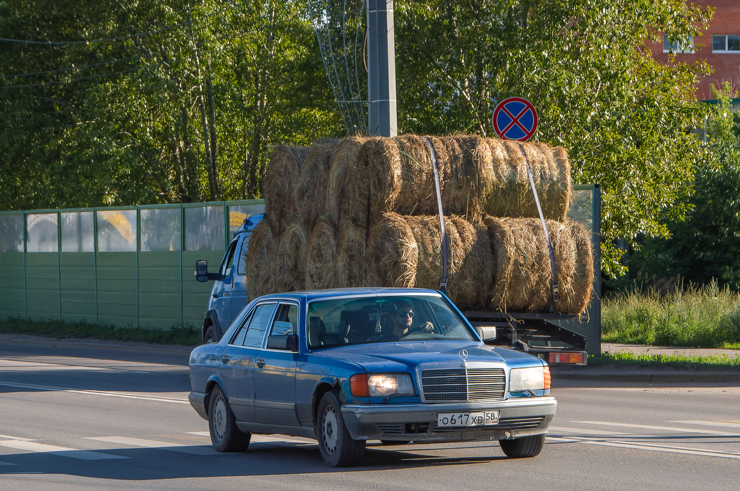 Пензенская область, № О 617 ХВ 58 — Mercedes-Benz (W126) '79-91