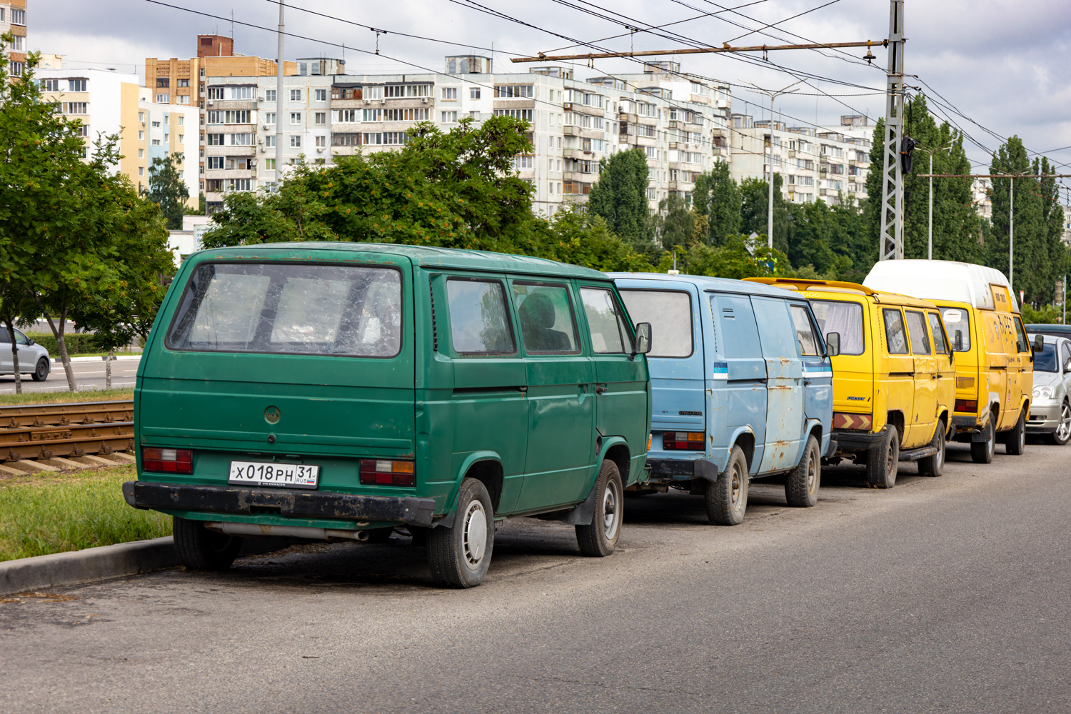 Белгородская область, № Х 018 РН 31 — Volkswagen Typ 2 (T3) '79-92