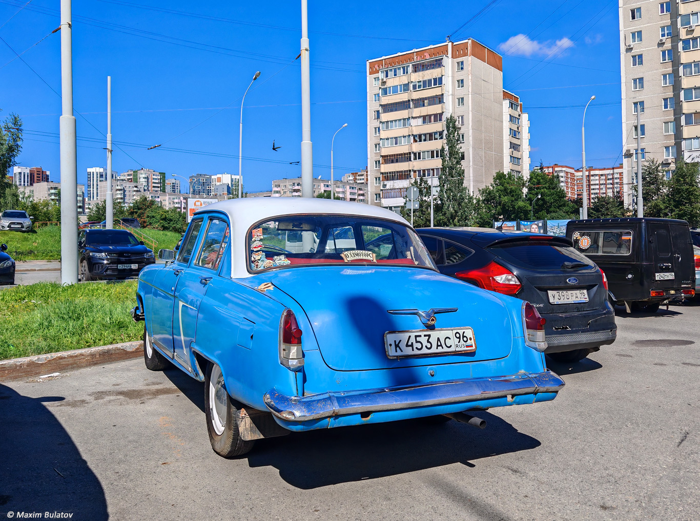 Свердловская область, № К 453 АС 96 — ГАЗ-М-21Л Волга '62-64
