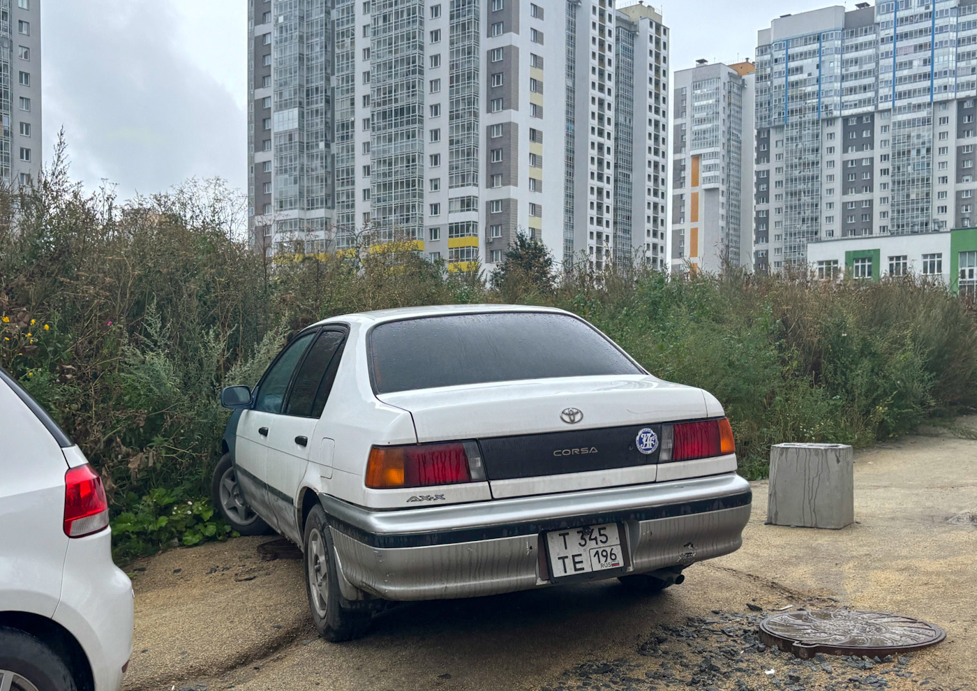 Свердловская область, № Т 345 ТЕ 196 — Toyota Corsa (L40) '90-94