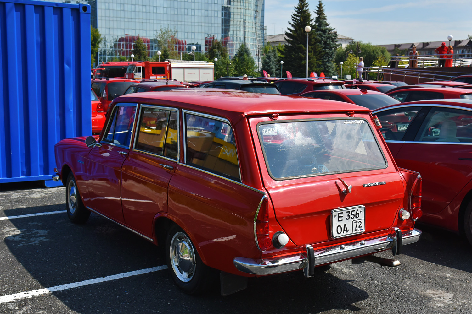 Тюменская область, № Е 356 ОА 72 — Москвич-2137 '76-85