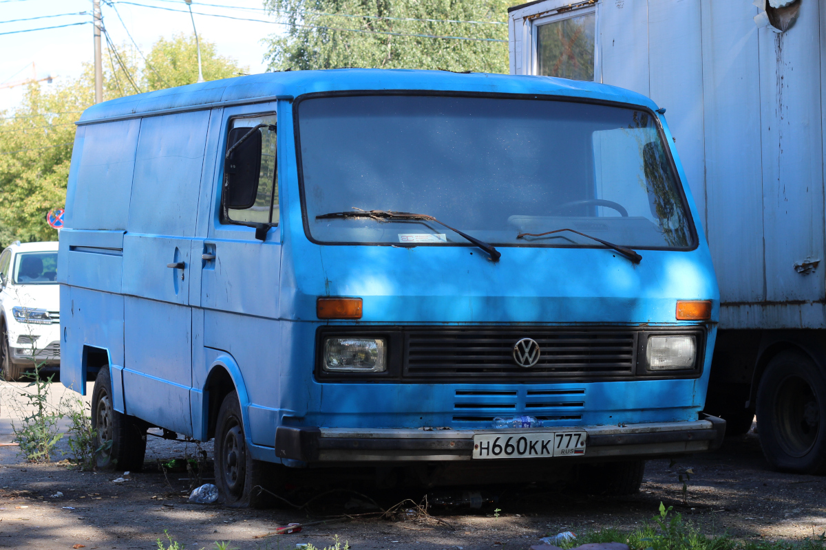 Москва, № Н 660 КК 777 — Volkswagen LT Kastenwagen '75-96