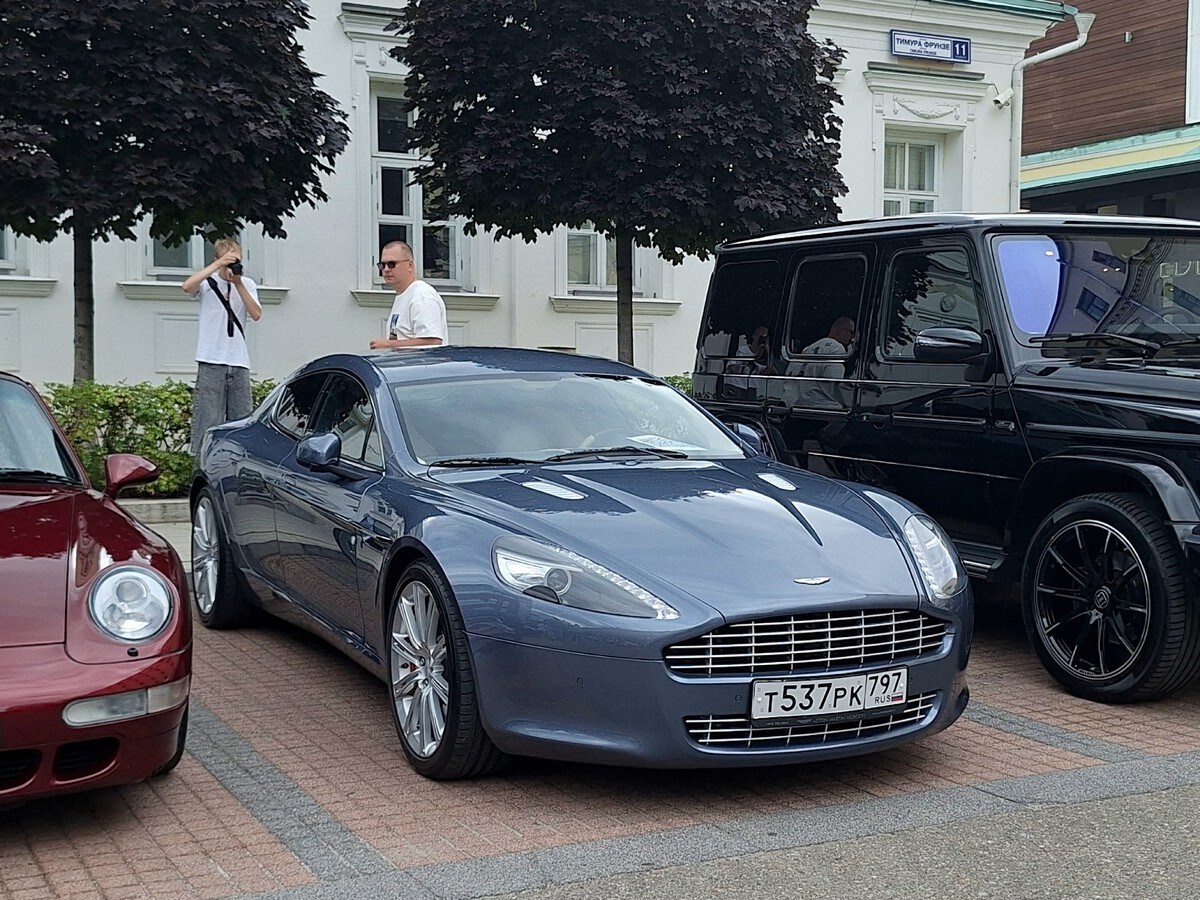 Москва, № Т 537 РК 797 — Aston Martin Rapide '09-20; Москва — Итальянский GRAC 2026