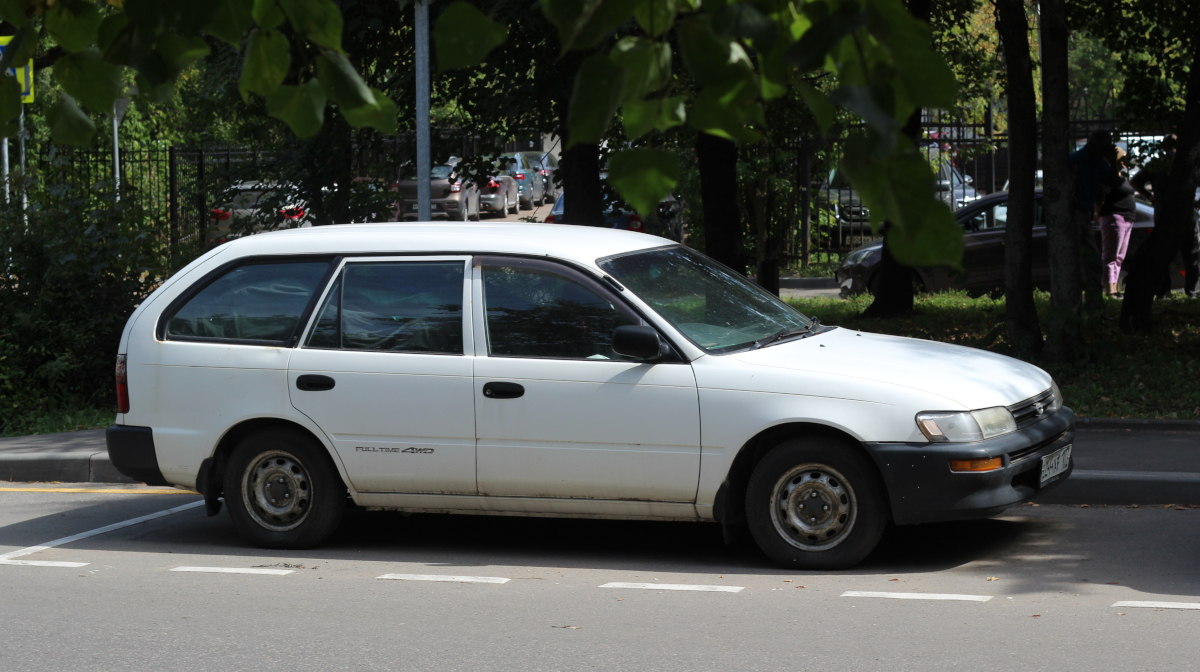 Москва, № Е 244 АР 177 — Toyota Corolla (E100) '91-02