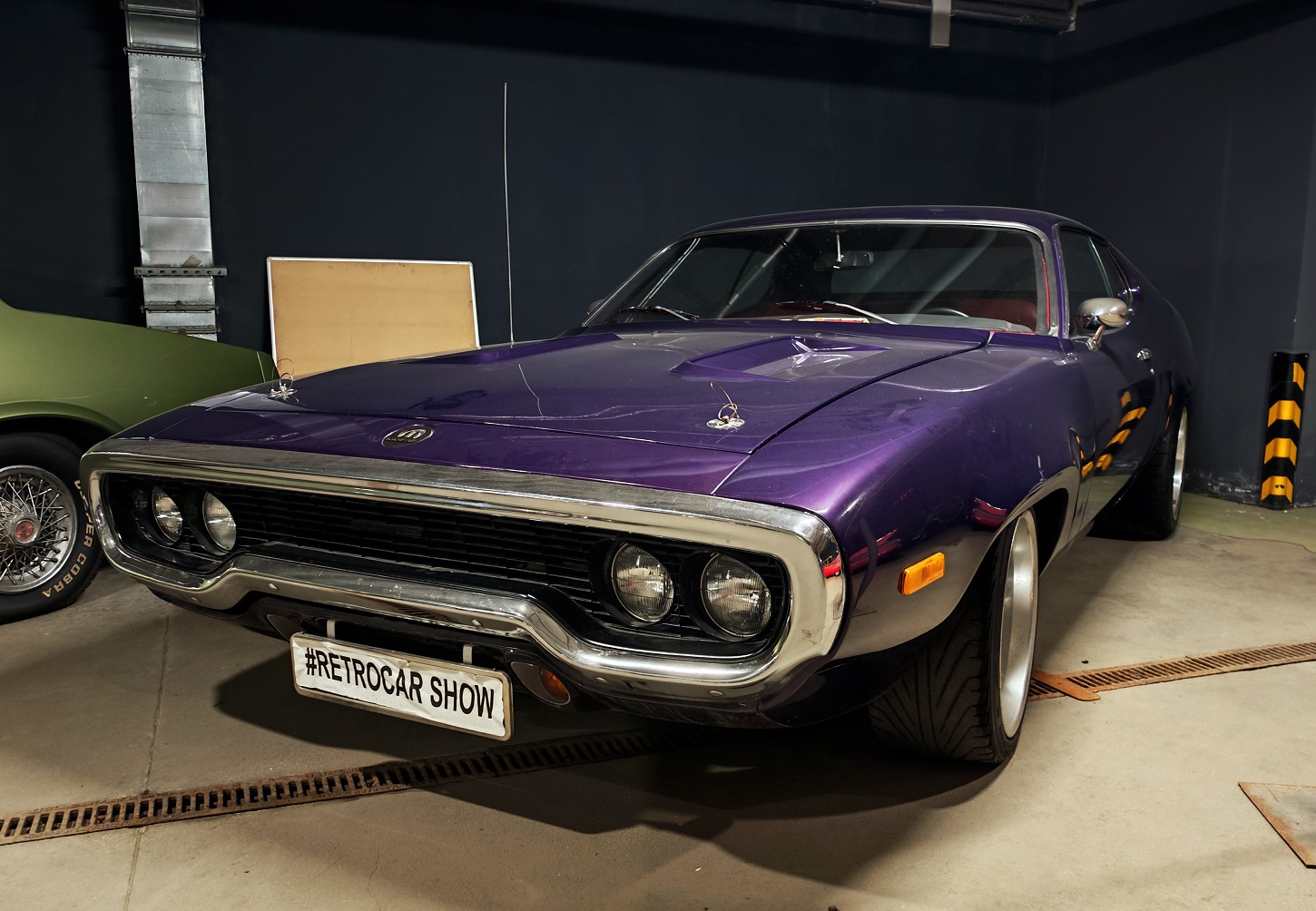 Санкт-Петербург, № (78) Б/Н 0155 — Plymouth Road Runner '71-75; Санкт-Петербург — Retro Car Show