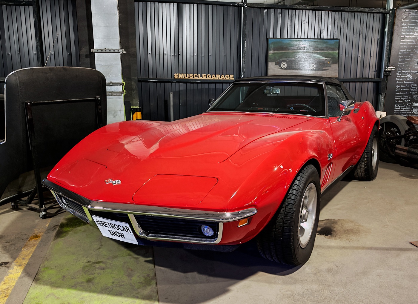 Санкт-Петербург, № С 007 ОР 98 — Chevrolet Corvette (C3) '68-82; Санкт-Петербург — Retro Car Show