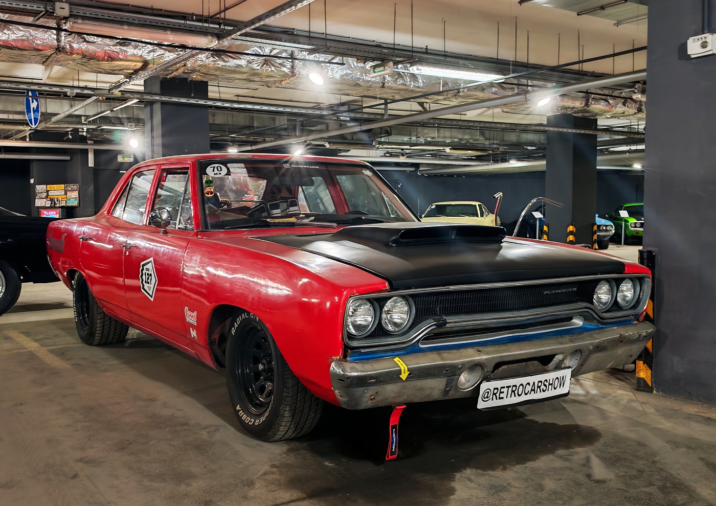 Санкт-Петербург, № С 748 МС 78 — Plymouth Belvedere (7G) '68-70; Санкт-Петербург — Retro Car Show