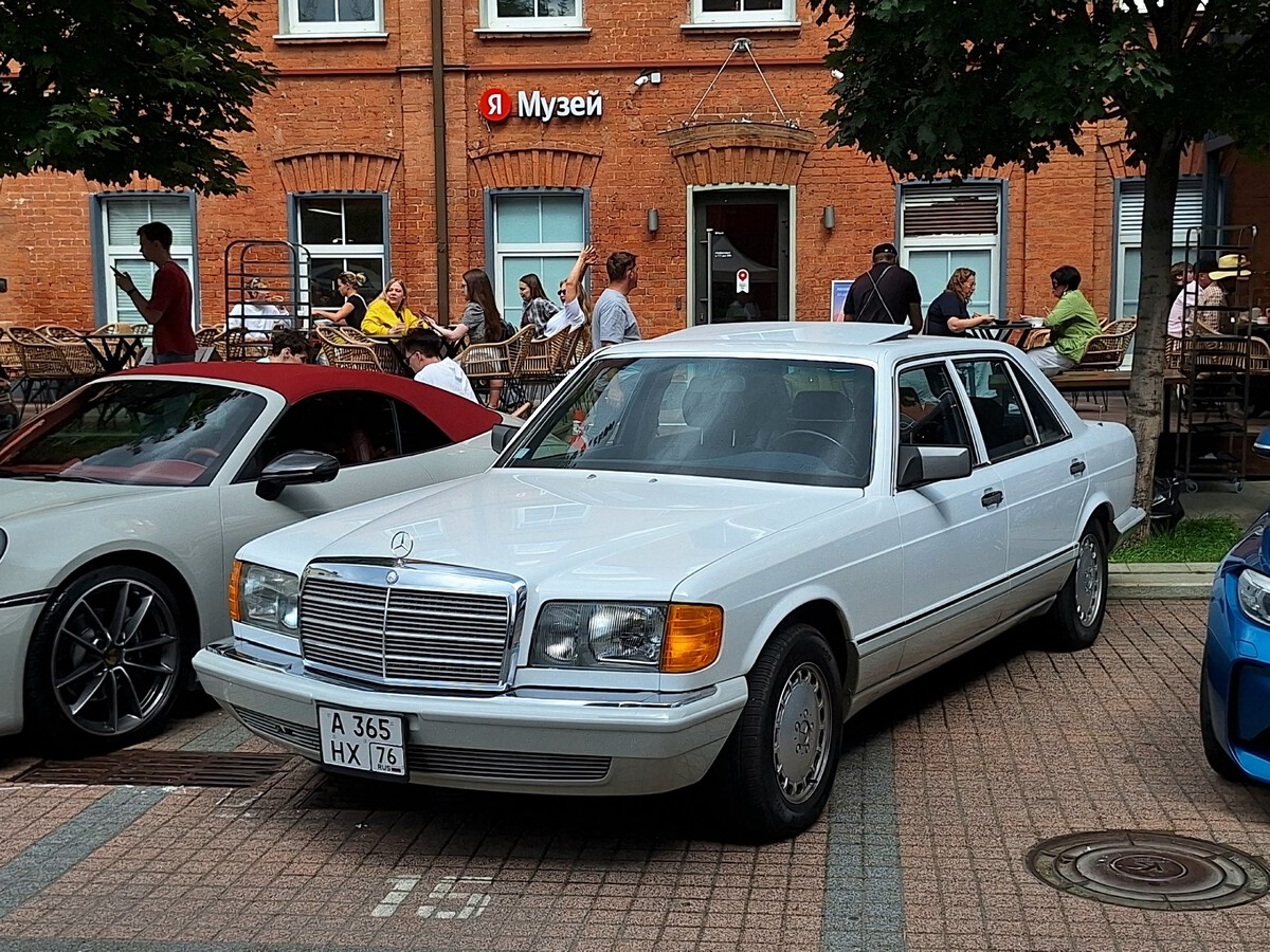 Ярославская область, № А 365 НХ 76 — Mercedes-Benz (W126) '79-91; Москва — Итальянский GRAC 2026