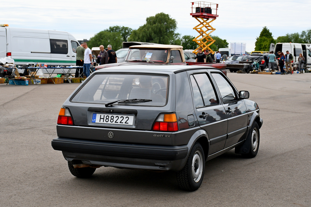 Литва, № H88222 — Volkswagen Golf (Typ 19) '83-92; Литва — Retro mugė 2026