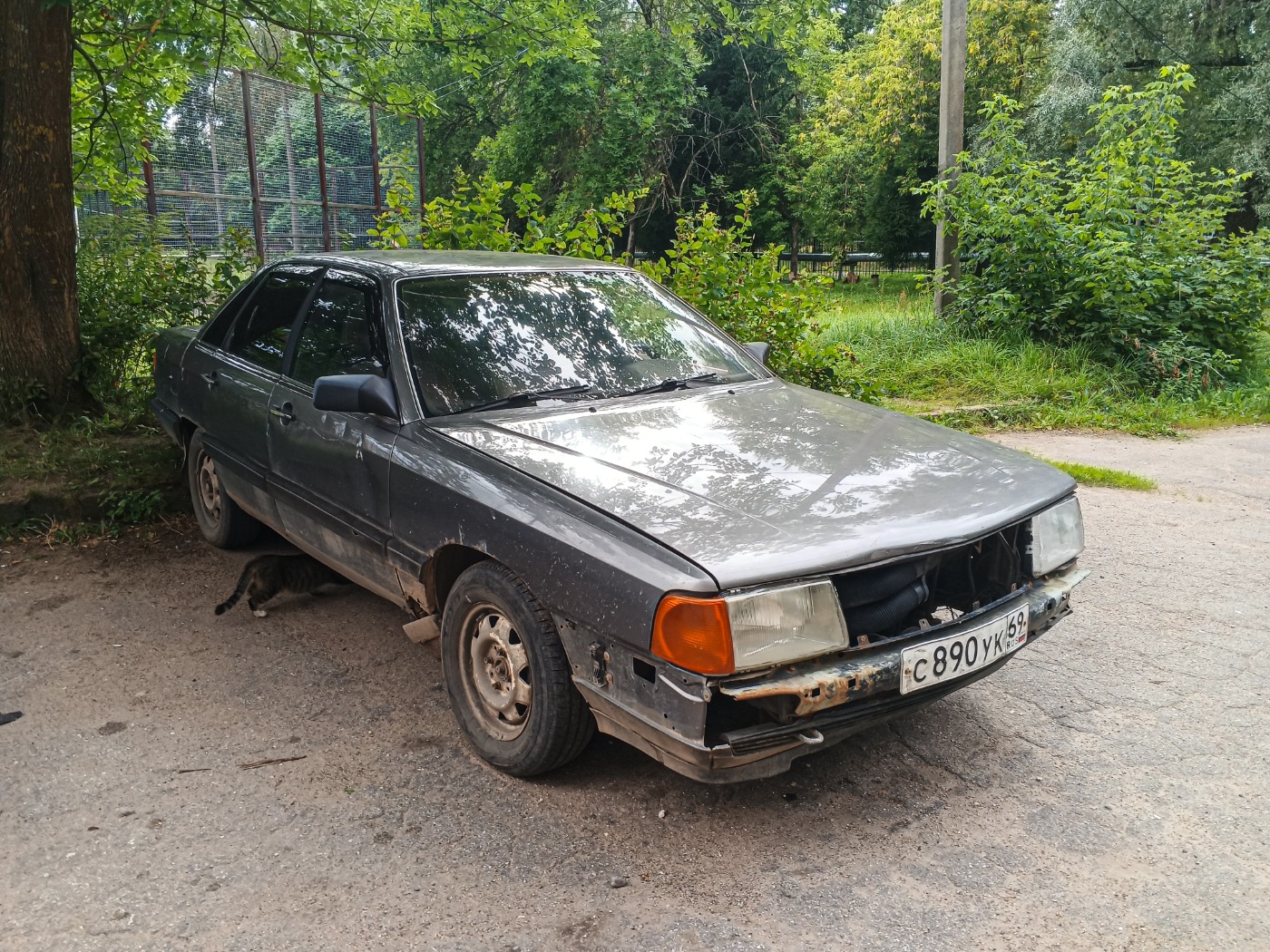Тверская область, № С 890 УК 69 — Audi 100 (C3) '82-91
