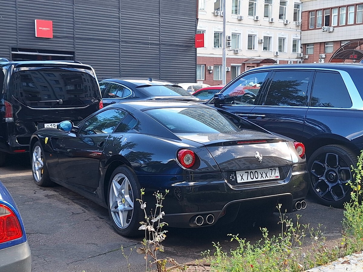 Москва, № Х 700 ХХ 77 — Ferrari 599 GTB Fiorano '06-12