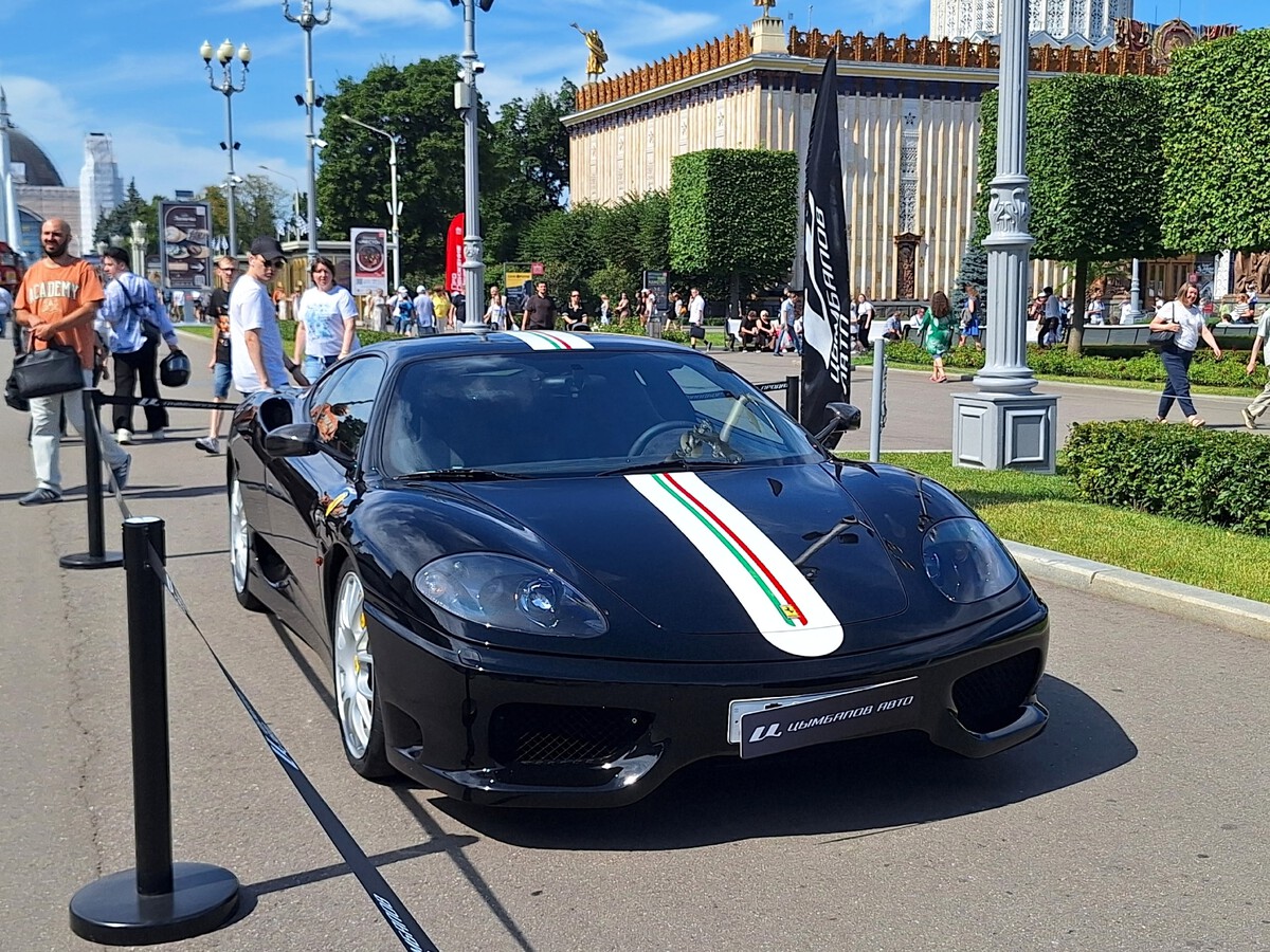 Москва, № (77) Б/Н 0982 — Ferrari 360 Modena '99-05; Москва — Фестиваль "ПроДвижение" 2026