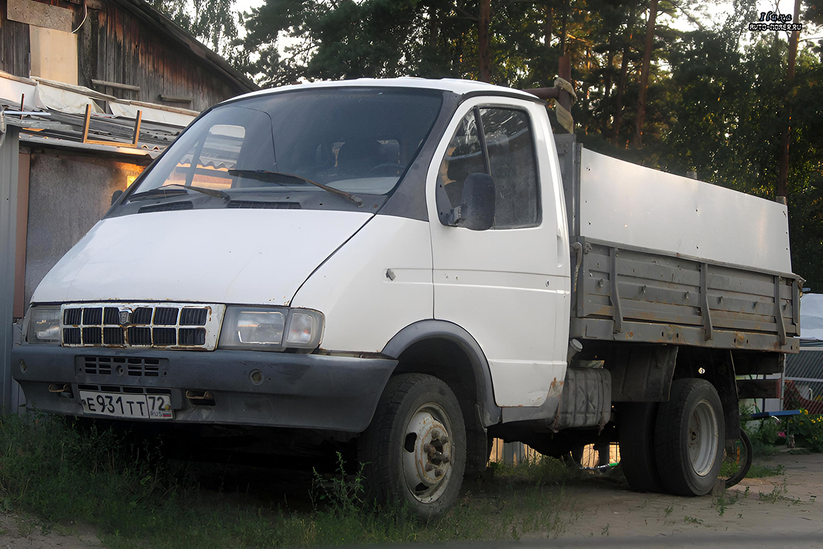 Тюменская область, № Е 931 ТТ 72 — ГАЗ-33021 ГАЗель '94-03