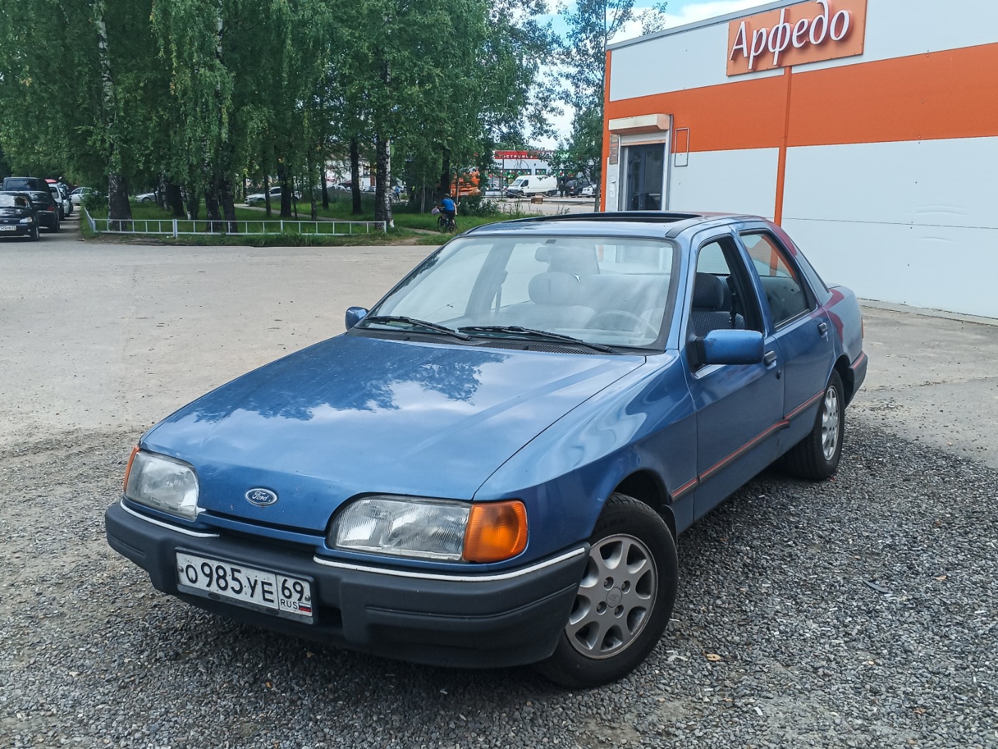 Тверская область, № О 985 УЕ 69 — Ford Sierra MkII '87-93