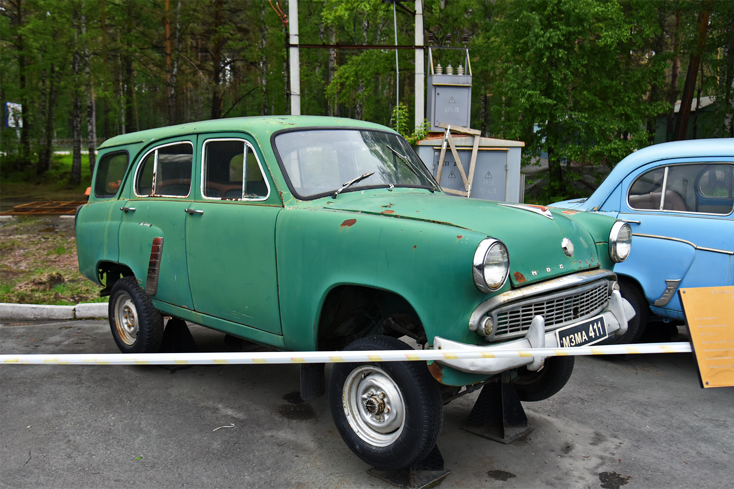 Новосибирская область, № (54) Б/Н 0020 — Москвич-411 '58-61