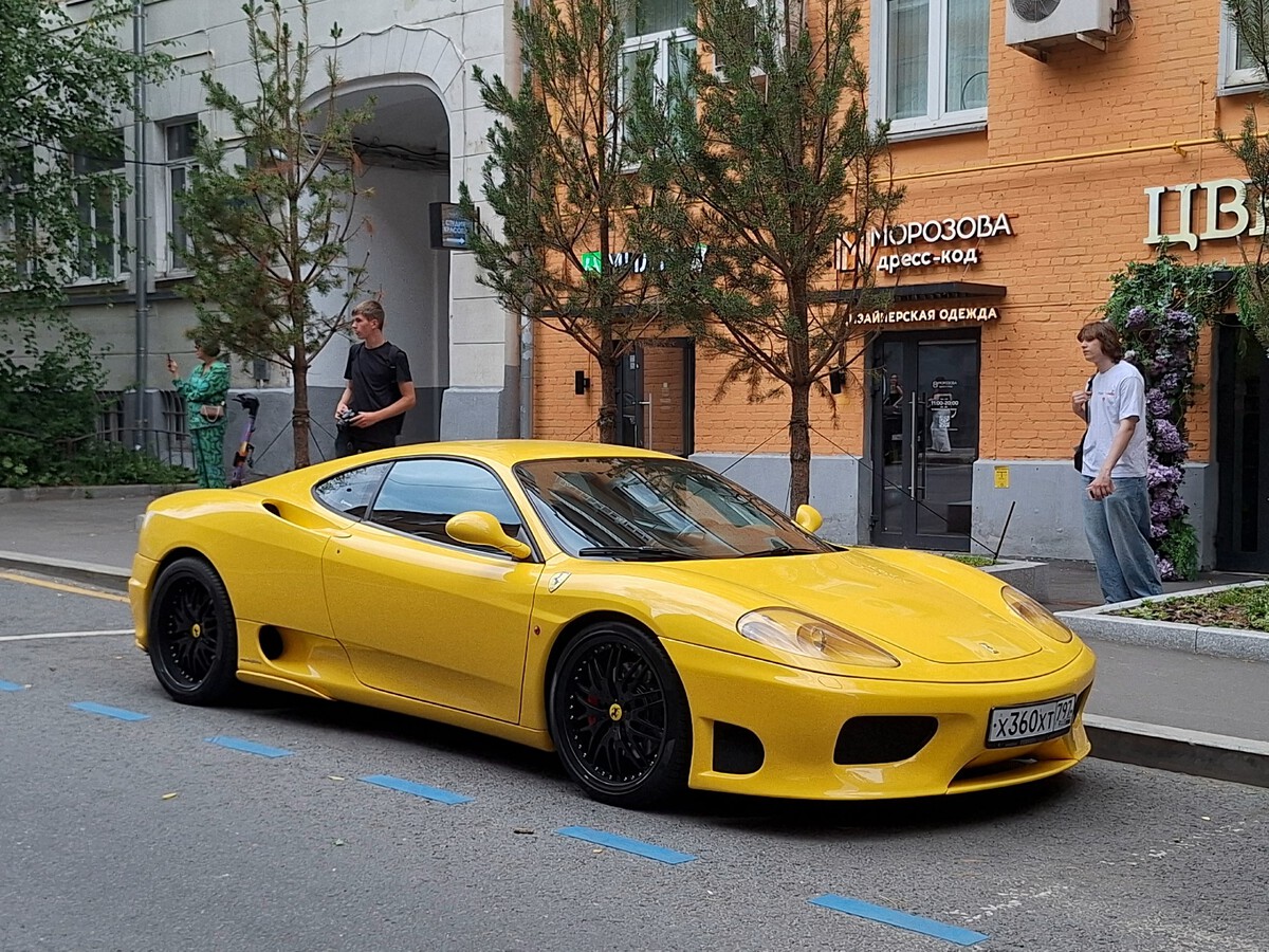 Москва, № Х 360 ХТ 797 — Ferrari 360 Modena '99-05