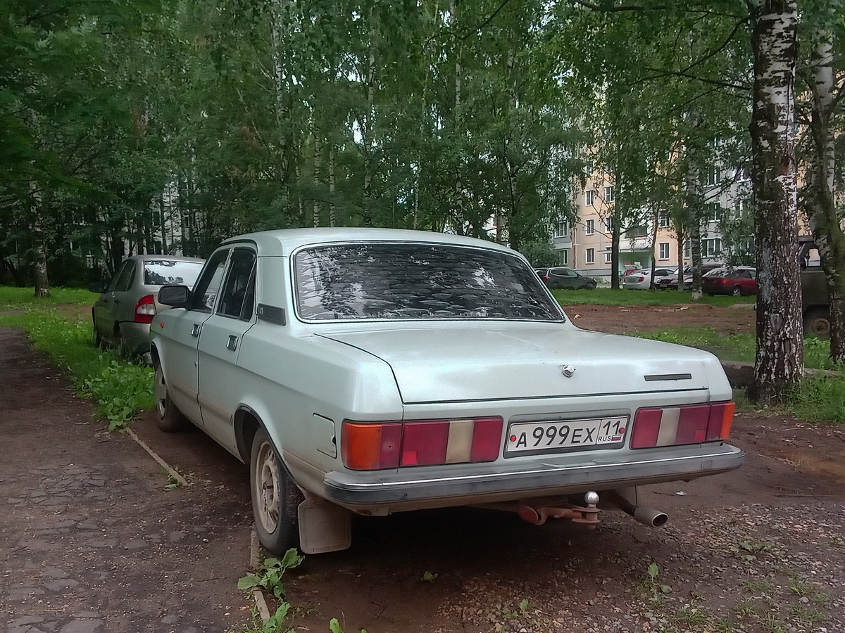 Коми, № А 999 ЕХ 11 — ГАЗ-3102 Волга '81-08