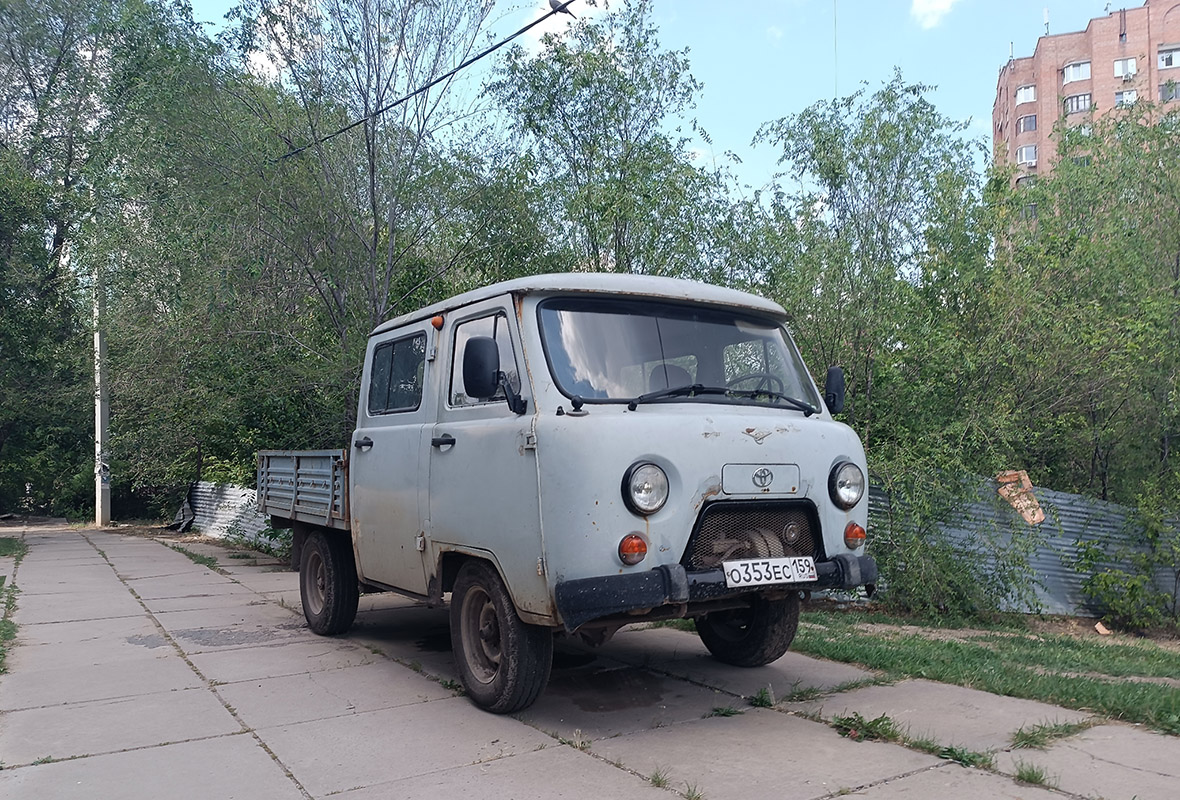 Псковская область, № О 353 ЕС 159 — УАЗ-3909 '94-03