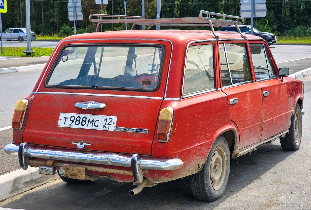 Марий Эл, № Т 988 МС 12 — ВАЗ-2102 Жигули '71-86