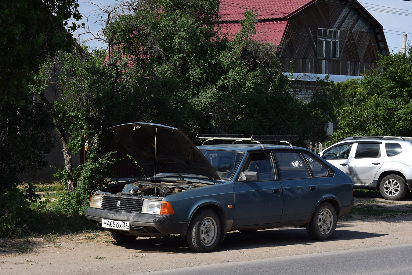 Волгоградская область, № М 465 ОХ 34 — Москвич-214122 '94-98