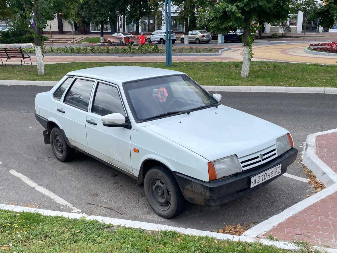 Белгородская область, № А 210 НЕ 31 — ВАЗ-21099 '90-04