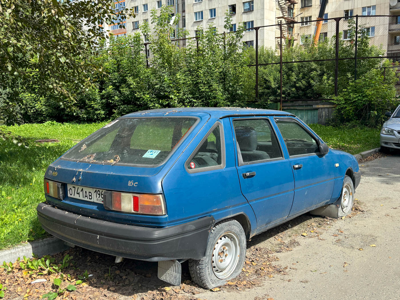 Свердловская область, № О 741 АВ 196 — Иж-2126-030 '98-05