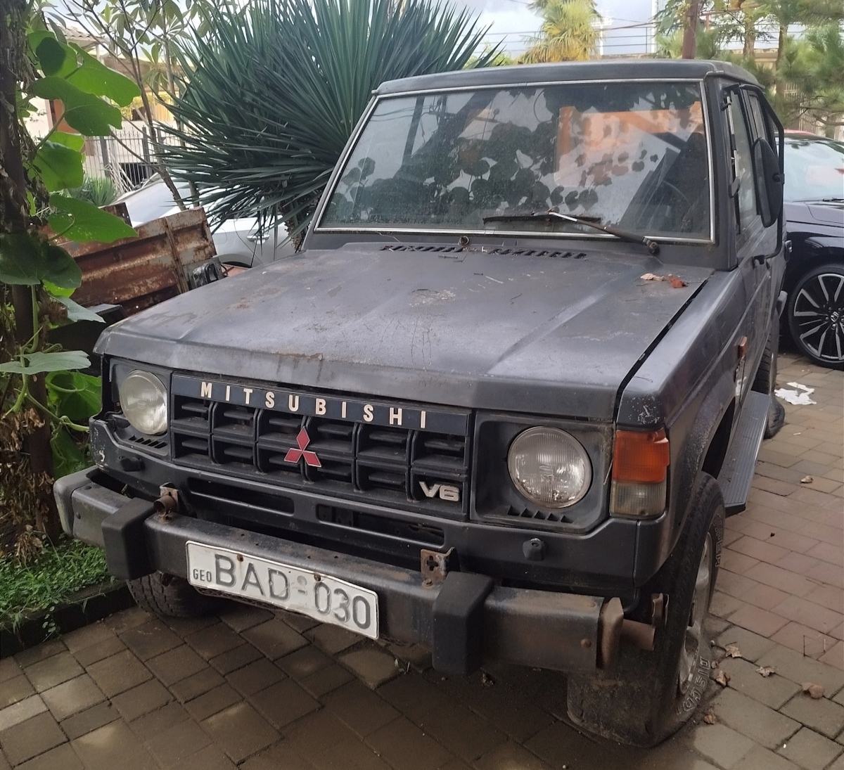Грузия, № BAD-030 — Mitsubishi Pajero (1G) '82-91