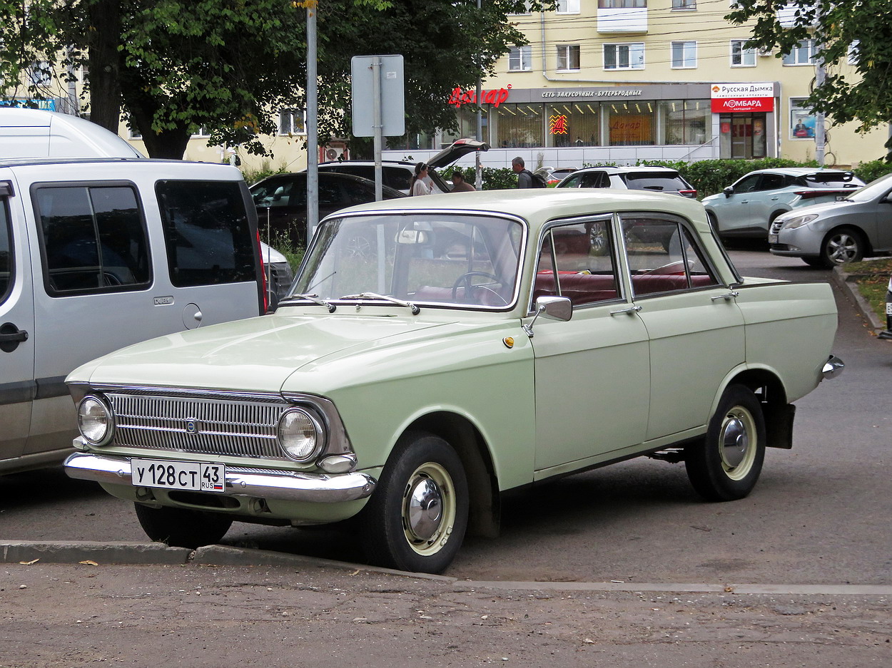 Кировская область, № У 128 СТ 43 — Москвич-412ИЭ (Иж) '70-82