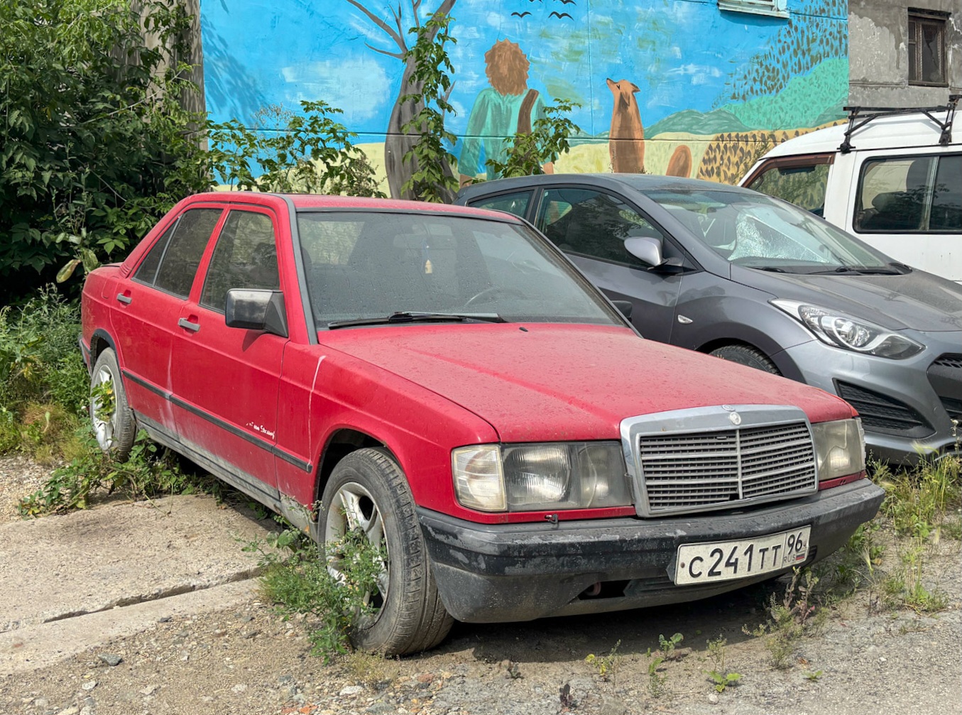 Свердловская область, № С 241 ТТ 96 — Mercedes-Benz 190 (W201) '82-93