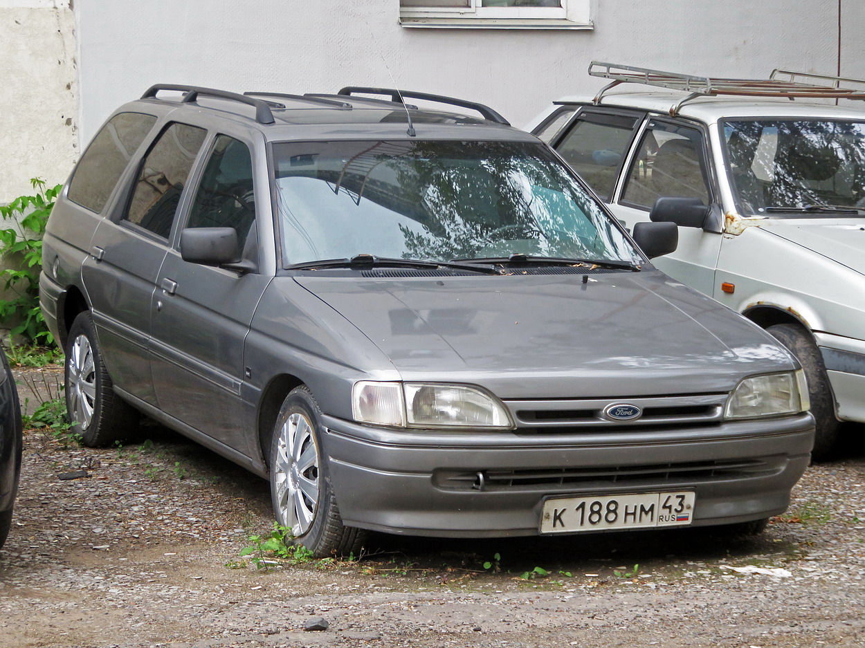 Кировская область, № К 188 НМ 43 — Ford Escort MkIV '86-92