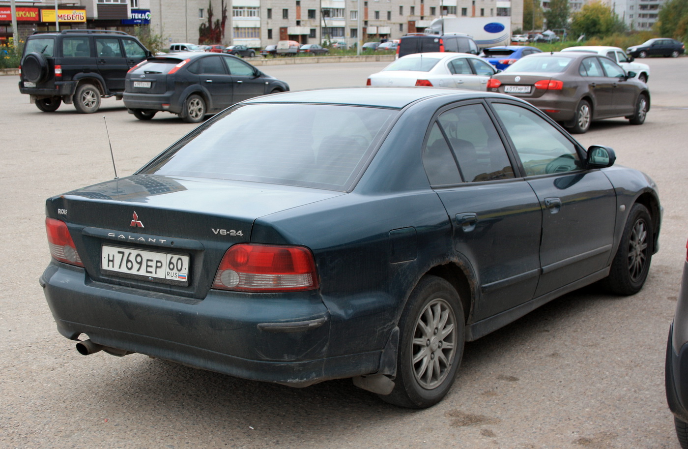 Псковская область, № Н 769 ЕР 60 — Mitsubishi Galant (8G) '96-05