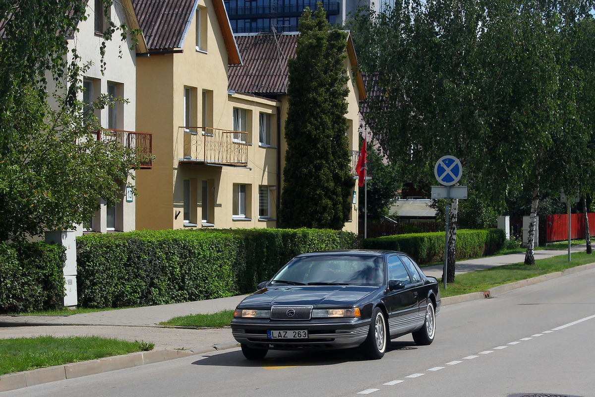 Литва, № LAZ 263 — Mercury Cougar (7G) '89-97