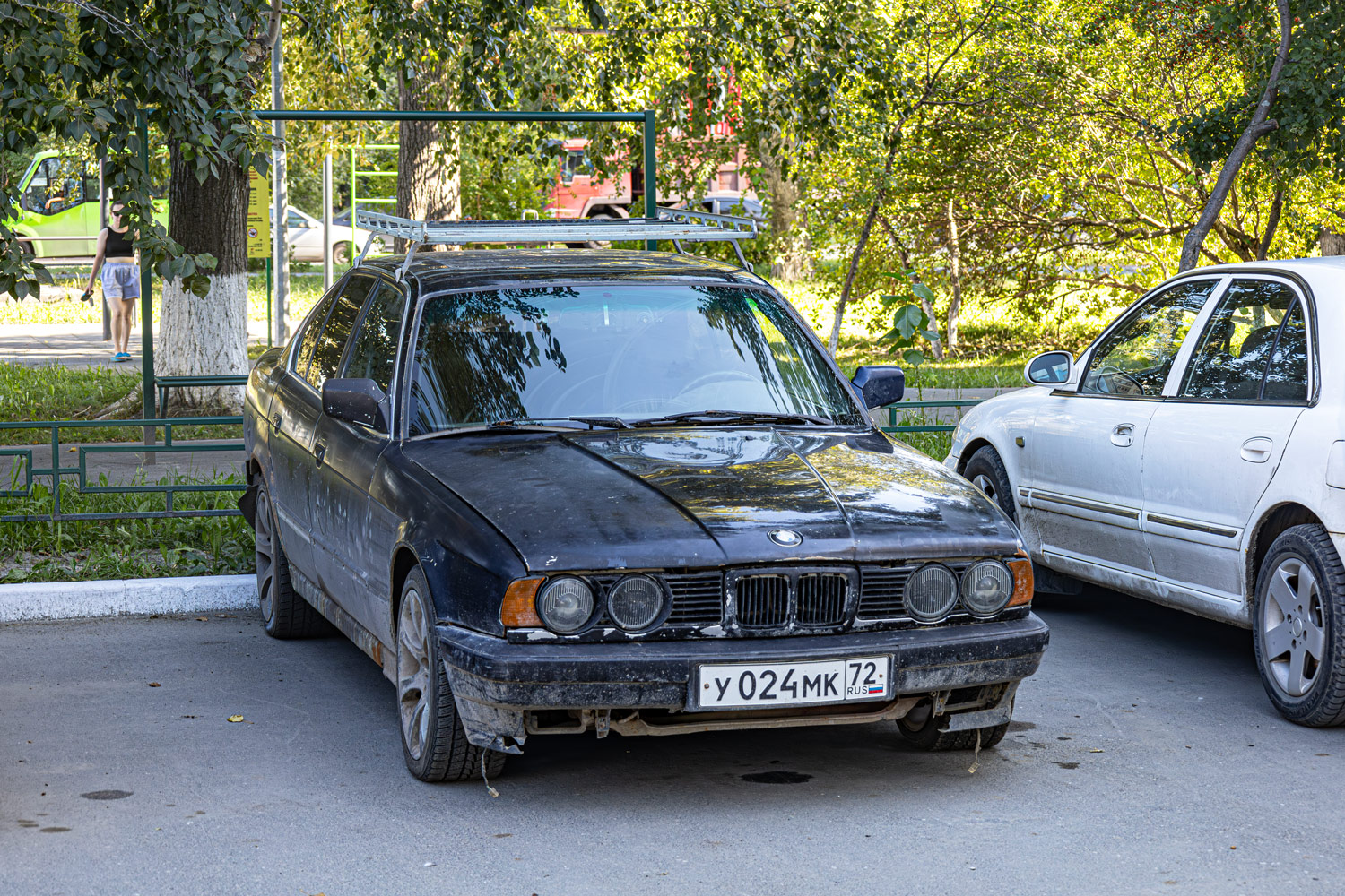 Тюменская область, № У 024 МК 72 — BMW 5 Series (E34) '87-96