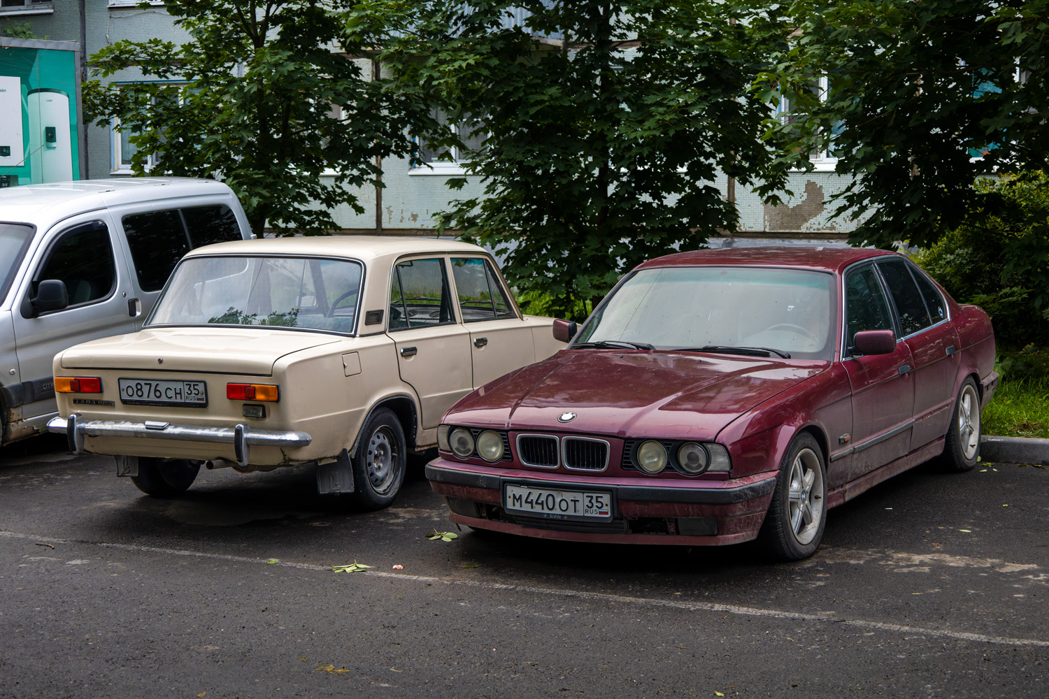 Вологодская область, № М 440 ОТ 35 — BMW 5 Series (E34) '87-96