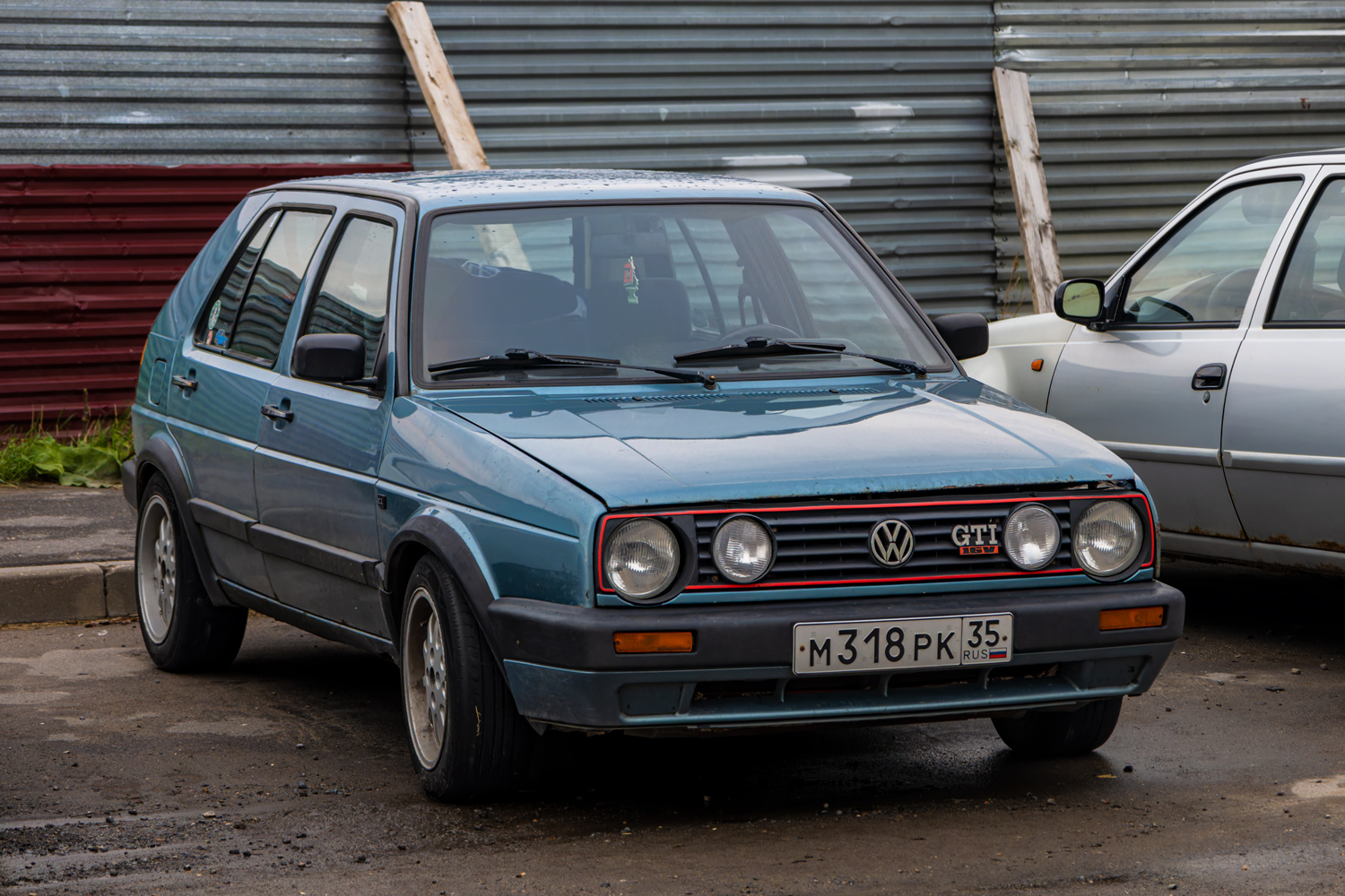 Вологодская область, № М 318 РК 35 — Volkswagen Golf (Typ 19) '83-92