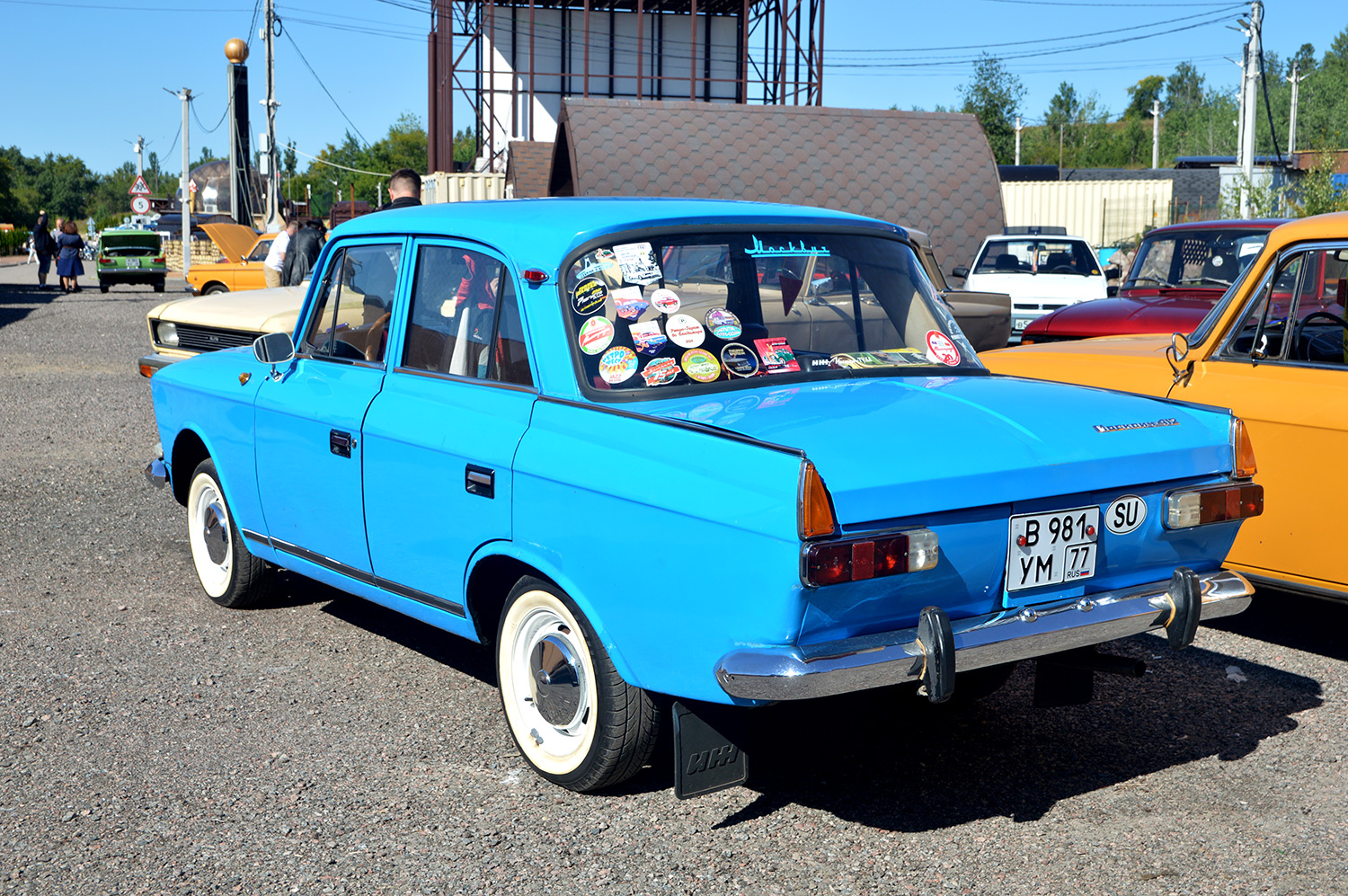 Москва, № В 981 УМ 77 — Москвич-412ИЭ-028 (Иж) '82-01